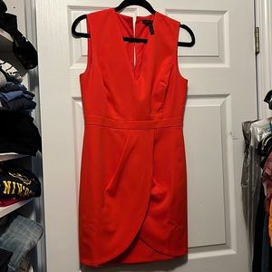 BCBG Maxazria coral dress size 8